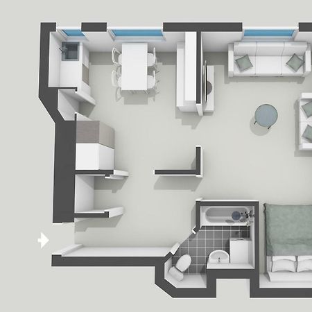 Magnificent Sea View! Luminous 1 Bedroom For Max 4 Helsínquia Exterior foto