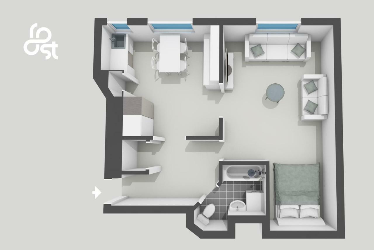 Magnificent Sea View! Luminous 1 Bedroom For Max 4 Helsínquia Exterior foto